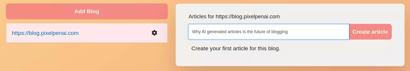 pixelpenai create article